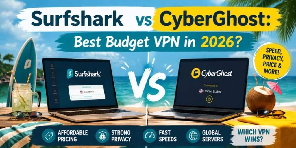 Surfshark vs CyberGhost: Best Budget VPN in 2026?