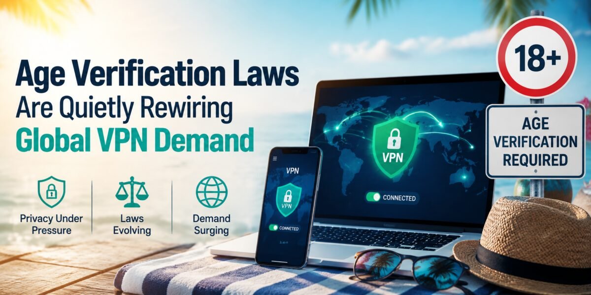 Age Verification Laws Are Quietly Rewiring Global VPN Demand