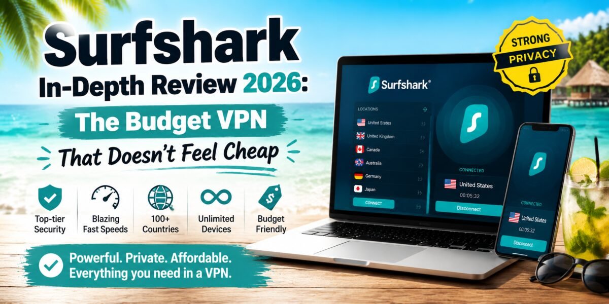 Surfshark In-Depth Review 2026: The Budget VPN That Doesn't Feel Cheap