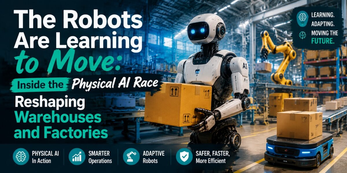 The Robots Are Learning to Move: Inside the Physical AI Race Reshaping Warehouses and Factories